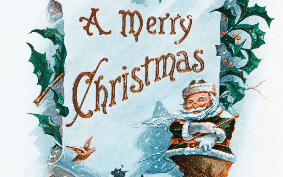 Technology plus Vintage Art for a Merry Christmas 2022